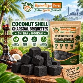 Coconut Shell Charcoal Briquettes — Shisha / Hookah
